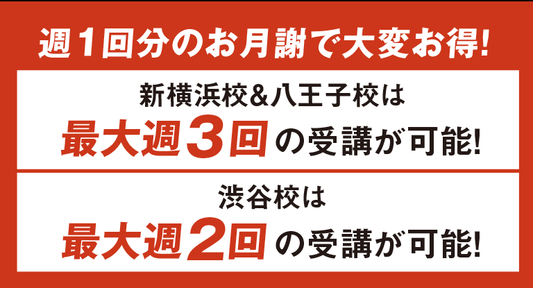 お得に通える